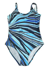 Women's Swimwear One Piece Monokini Bathing Suits Plus Size Swimsuit Tummy Control High Waist for Big Busts Rainbow Black Purple Brown Strap Bathing Suits Sports High-Waisted / New / Padded Bras